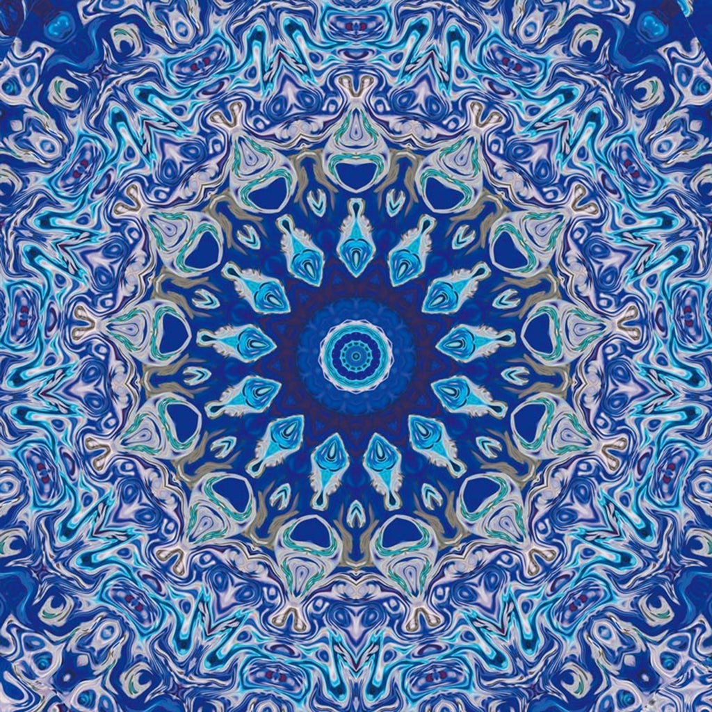 Mandala Tapestry – Bohemian Blue Wall Hanging for Bedroom, Aesthetic Vintage Tapestry for Women, Men, and Teenage Girls