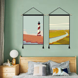 2 Pack NORTH CAROLINA And CONNECTICUT Modern Wall Art Tapestries Vertical,Aesthetic Tapestry Art Short Tapestries for Room (13.8 X 19.7 Inch)