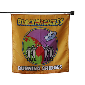 BLACKMAGICKSS flag 100% 4×4ft Polyester Digital Printing  Outdoor Banner