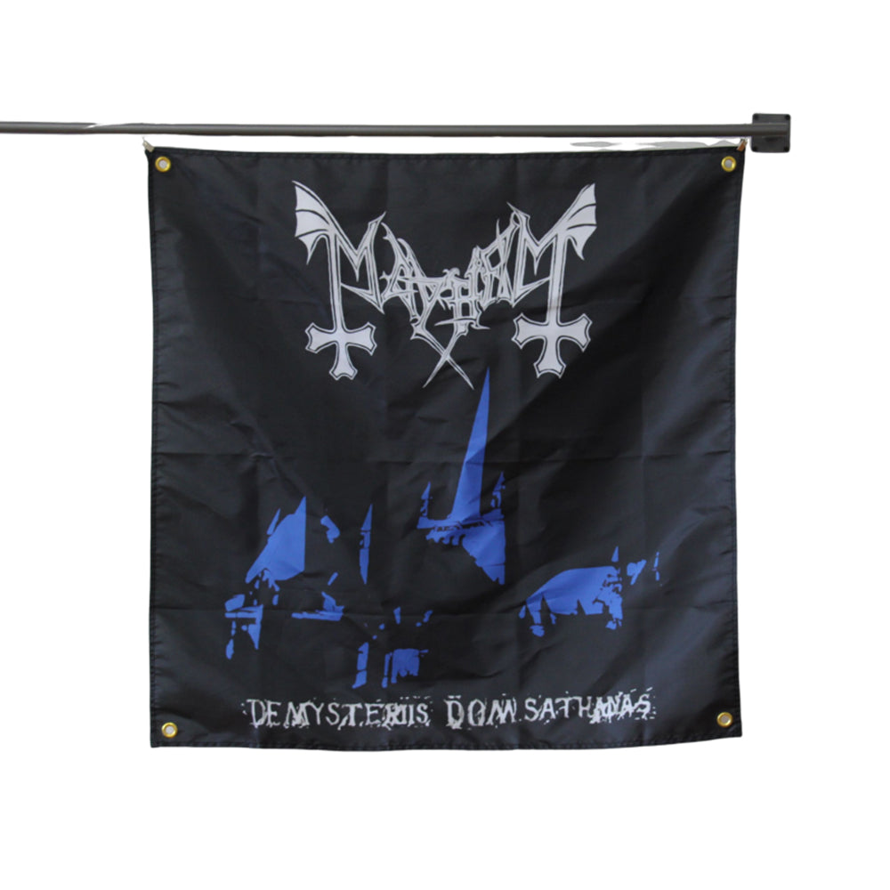 Mayhem flag 100% 4×4ft Polyester Digital Printing  Outdoor Banner