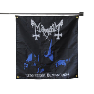 Mayhem flag 100% 4×4ft Polyester Digital Printing  Outdoor Banner