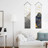 2 Pack Abstract Bird Modern Wall Art Tapestries Vertical,Aesthetic Tapestry Art Long Tapestries for Room (12.8 X 51.2 Inch)
