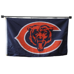 Chicago Bears flag Polyester Digital Printing 3x5ft Outdoor Banner with Brass Grommets