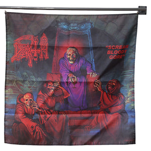 Scream Bloody Gore flag 100% Polyester Digital Printing  Outdoor Banner