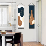 2 Pack Abstract Vase Modern Wall Art Tapestries Vertical,Aesthetic Tapestry Art Long Tapestries for Room (12.8 X 51.2 Inch)