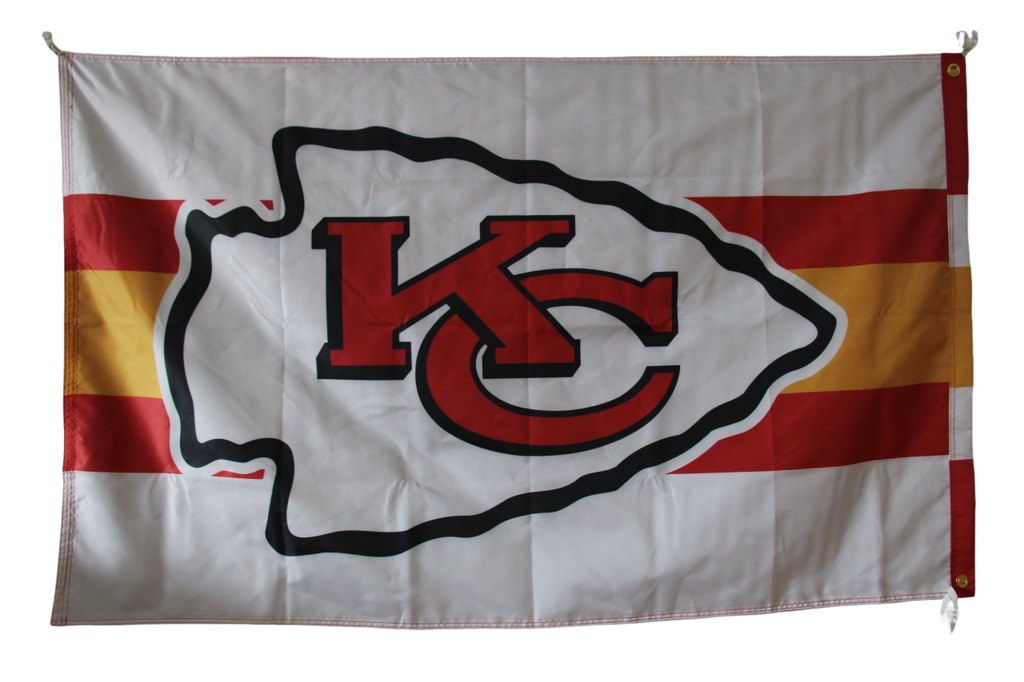 Customized Design 3x5 ft USA NFL Kansas City Chiefs  More Football Rugby All Teams Flag Polyester Flag with Brass Grommets