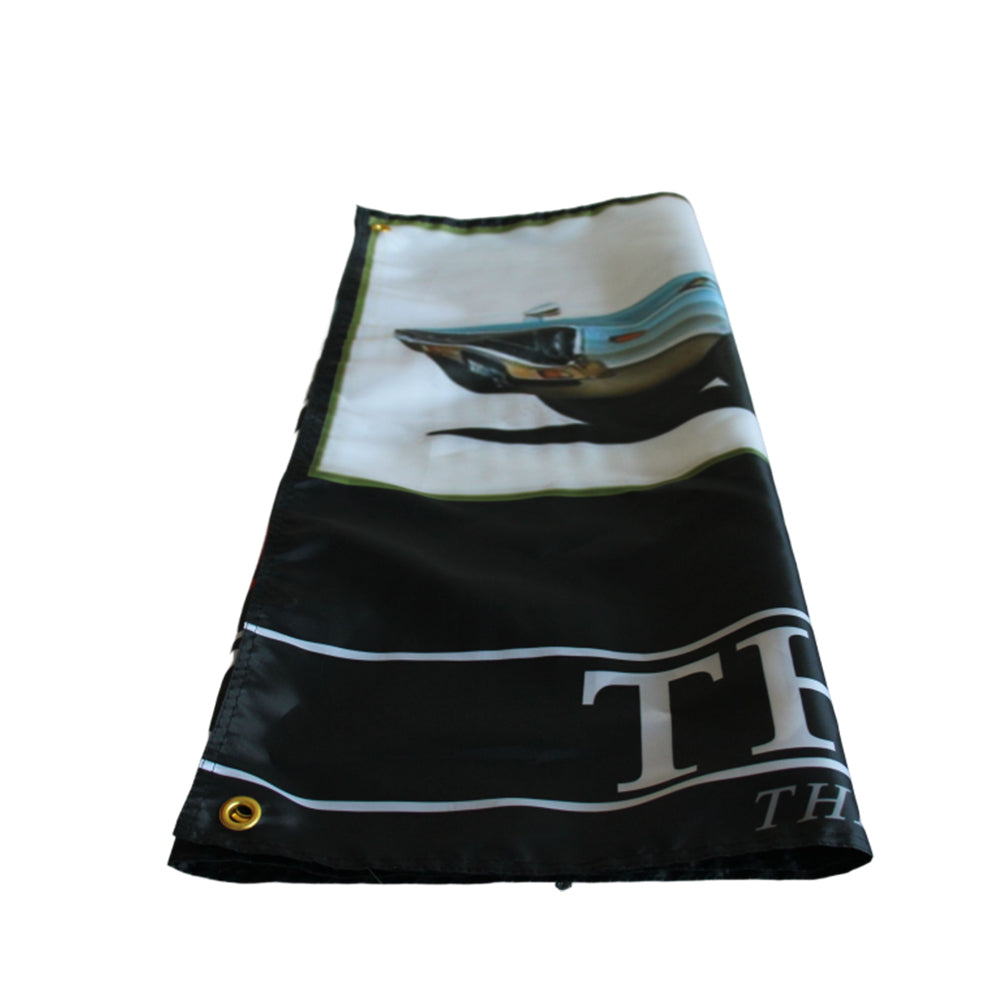 THE SKYLINE flag Polyester Digital Printing 3x5ft Outdoor Banner with Brass Grommets