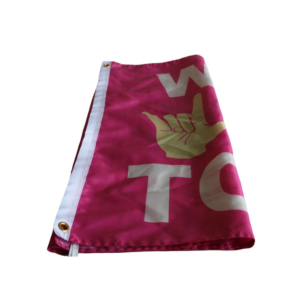 We Rock Together flag Polyester Digital Printing 3x5ft Outdoor Banner with Brass Grommets