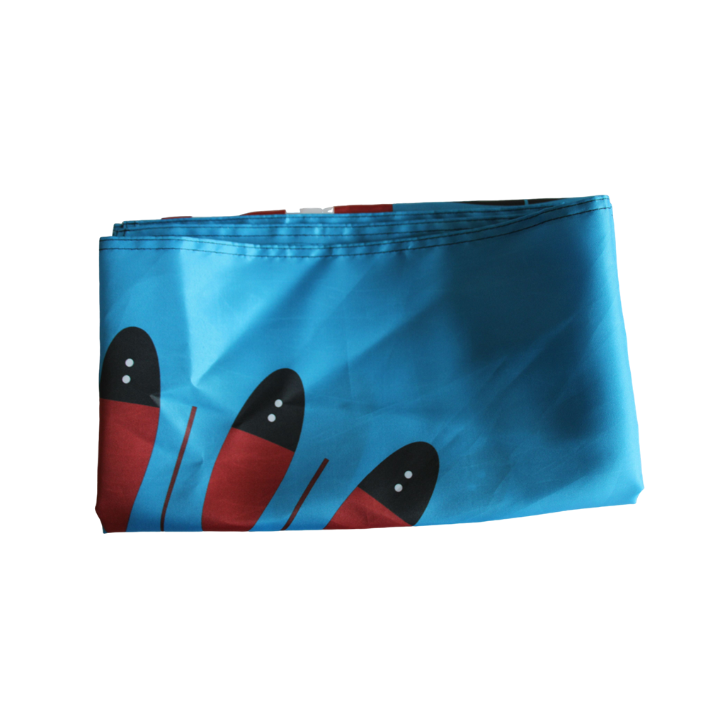 PHX Blue flag Polyester Digital Printing 3x5ft Outdoor Banner with Brass Grommets