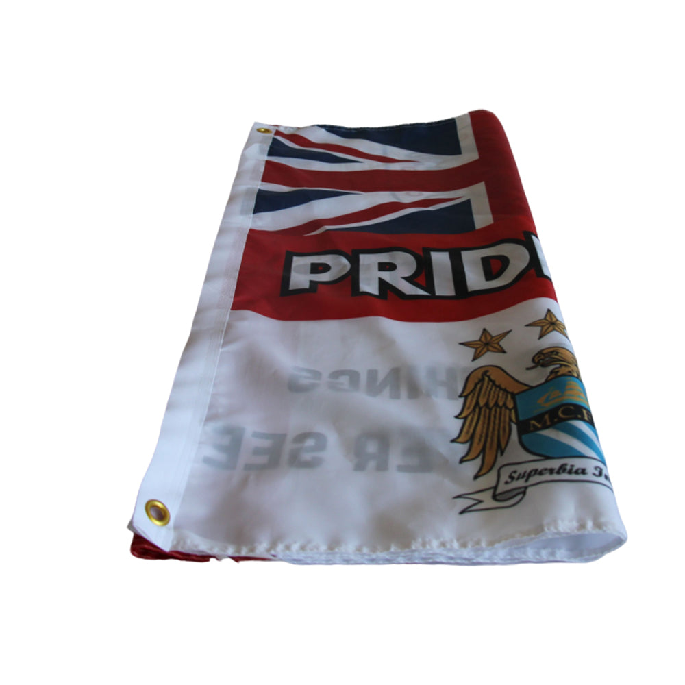 Pride Of Manchester flag Polyester Digital Printing 3x5ft Outdoor Banner with Brass Grommets