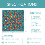 Sun and Moon Tapestry Indie Astrology Tapestry for Bedroom Hippie Aesthetic Vintage Tapestries Wall Tapestry for Teenage Girls Boys Women Men, Green Tapestry
