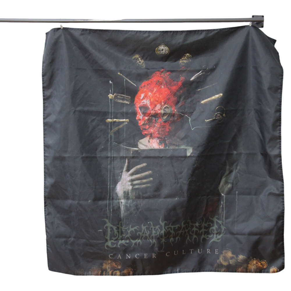 DECAPITATED - Cancer culture flag 100% Polyester Digital Printing  Outdoor Banner