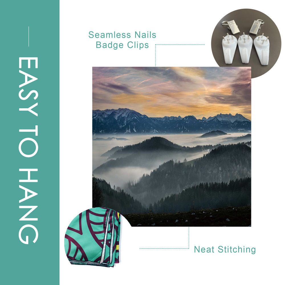 Landscape Decoration Tapestry Waves Boat Nature Landscape Tapestry Wall Hanging Dorm Decor Living Room Bedroom Decoration
