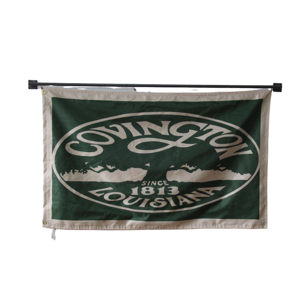 Covington-since-1813-Louisiant flag Polyester Digital Printing 3x5ft Outdoor Banner with Brass Grommets