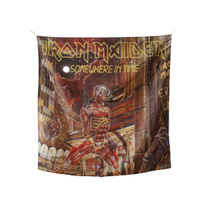 IRON MAIDEN Somewhere in Time flag 100% Polyester Digital Printing  Outdoor Banner