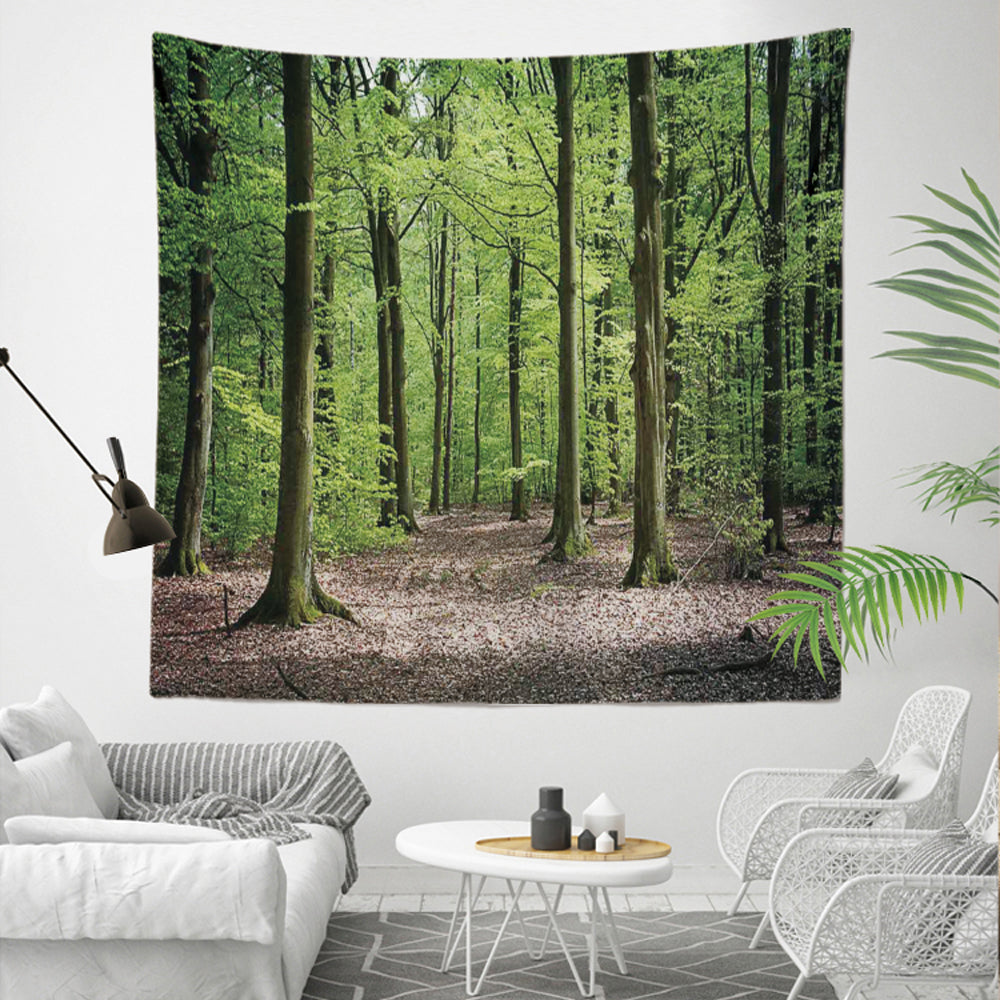Palm Tree Tapestry for Bedroom Aesthetic Forest Tapestry Natural Coconut Palm Ethnic Nature Tapestry Wall Hanging for Room Decor, for Women Men Boys, Palm Leaves Tapestry