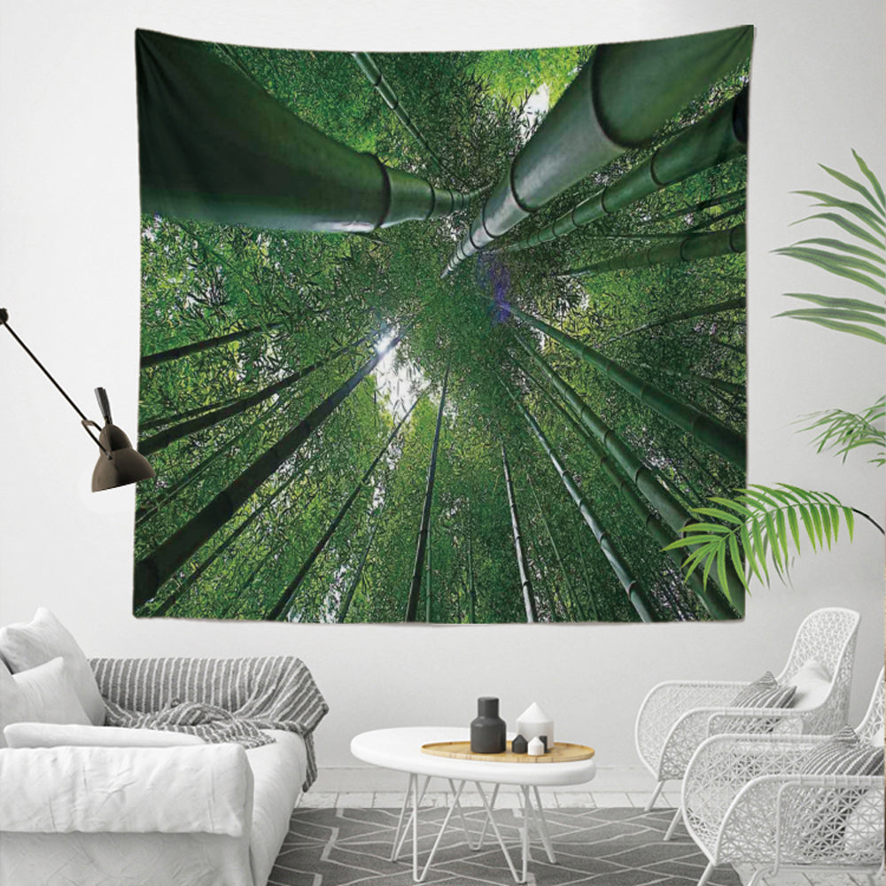 Palm Tree Tapestry for Bedroom Aesthetic Forest Tapestry Natural Coconut Palm Ethnic Nature Tapestry Wall Hanging for Room Decor, for Women Men Boys, Palm Leaves Tapestry