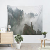 Landscape Decoration Tapestry Waves Boat Nature Landscape Tapestry Wall Hanging Dorm Decor Living Room Bedroom Decoration