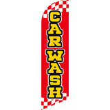 Sinonarui Carwash Advertising Custom Feather Razor Flags Blade Angled Flag for Display