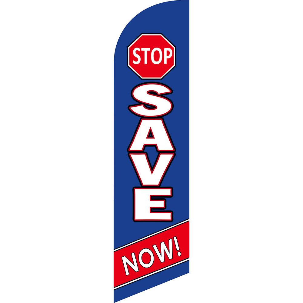 Sinonarui Save Advertising Custom Feather Razor Flags Blade Angled Flag for Display