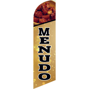 Sinonarui Menudo Advertising Custom Feather Razor Flags Blade Angled Flag for Display