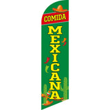 Sinonarui Mexican Raspados Advertising Custom Feather Razor Flags Blade Angled Flag for Display