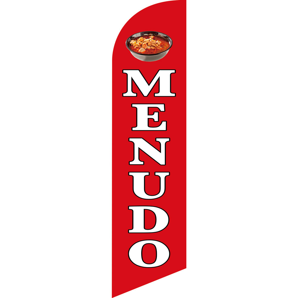 Sinonarui Menudo Advertising Custom Feather Razor Flags Blade Angled Flag for Display