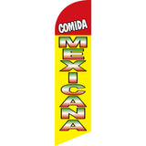 Sinonarui Mexican Raspados Advertising Custom Feather Razor Flags Blade Angled Flag for Display