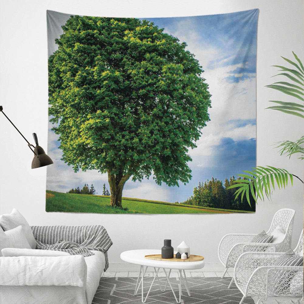 Palm Tree Tapestry for Bedroom Aesthetic Forest Tapestry Natural Coconut Palm Ethnic Nature Tapestry Wall Hanging for Room Decor, for Women Men Boys, Palm Leaves Tapestry
