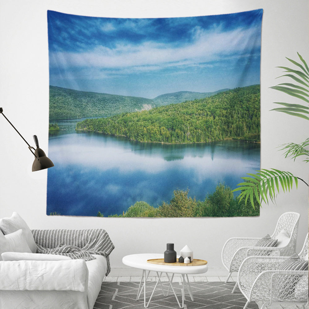 Palm Tree Tapestry for Bedroom Aesthetic Forest Tapestry Natural Coconut Palm Ethnic Nature Tapestry Wall Hanging for Room Decor, for Women Men Boys, Palm Leaves Tapestry