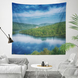 Palm Tree Tapestry for Bedroom Aesthetic Forest Tapestry Natural Coconut Palm Ethnic Nature Tapestry Wall Hanging for Room Decor, for Women Men Boys, Palm Leaves Tapestry