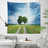 Palm Tree Tapestry for Bedroom Aesthetic Forest Tapestry Natural Coconut Palm Ethnic Nature Tapestry Wall Hanging for Room Decor, for Women Men Boys, Palm Leaves Tapestry