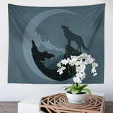 Mysterious Galaxy Tapestry Outer Universe Night Sky Earth Moon Nebula Art Nature Wall Hanging Dorm Decor Living Room Bedroom Decoration 51x 59 Inches