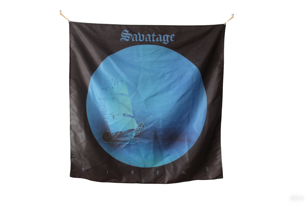 Savatage Flag 100% Polyester Digital Printing  Outdoor Banner