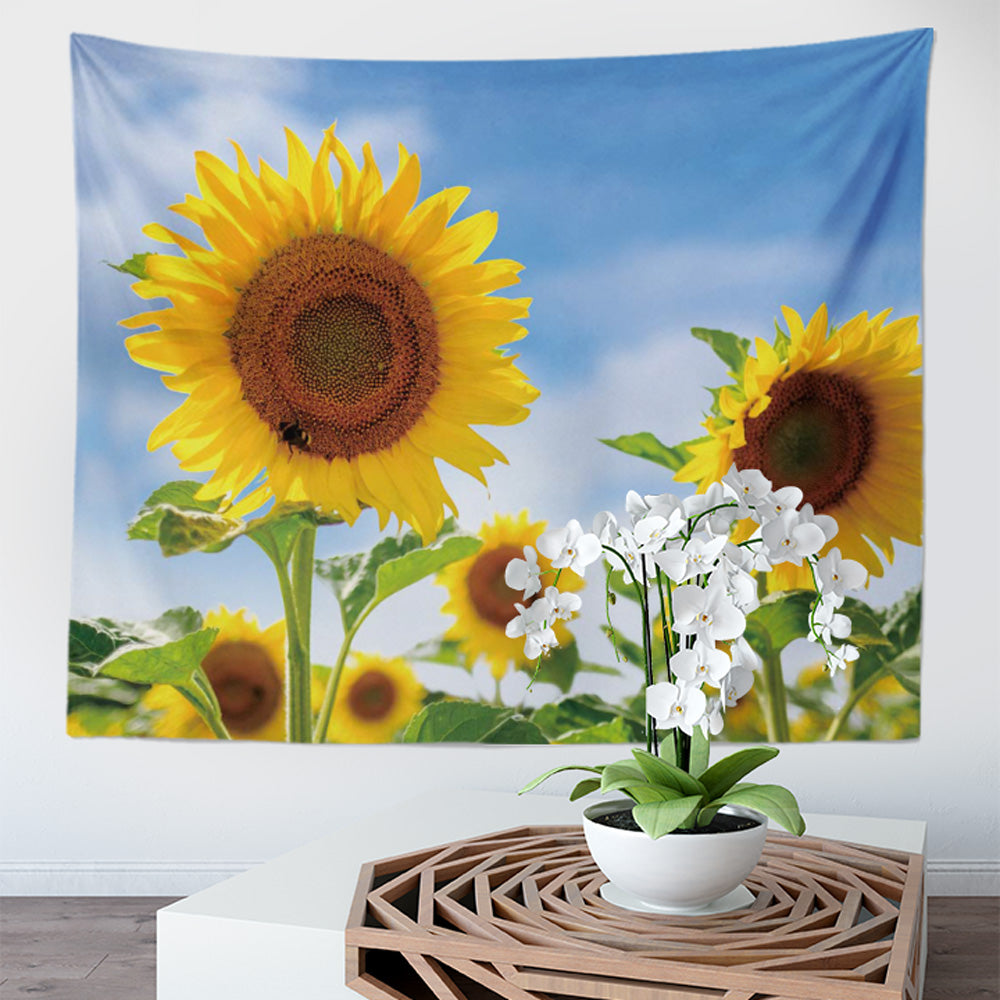 Landscape Decoration Tapestry Waves Boat Nature Landscape Tapestry Wall Hanging Dorm Decor Living Room Bedroom Decoration