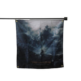 WISE MANS FEAR Flag 100% Polyester Digital Printing 3x5ft Pirate Flag Outdoor Banner with Brass Grommets