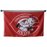 Cincinnati Reds flag Polyester Digital Printing 3x5ft Outdoor Banner with Brass Grommets