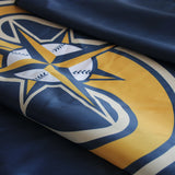 Seattle Mariners Cap flag Polyester Digital Printing 3x5ft Outdoor Banner with Brass Grommets