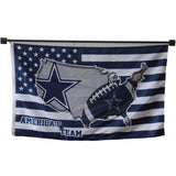 Americas Team flag Polyester Digital Printing 3x5ft Outdoor Banner with Brass Grommets