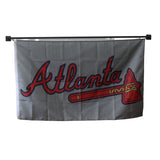 Atlanta Braves flag Polyester Digital Printing 3x5ft Outdoor Banner with Brass Grommets