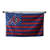 Atlanta Braves flag Polyester Digital Printing 3x5ft Outdoor Banner with Brass Grommets