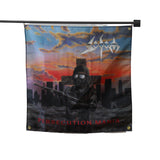 PERSECUTION MANIA flag 100% 4×4ft Polyester Digital Printing  Outdoor Banner