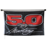 5.0 Ford Mustang flag Polyester Digital Printing 3x5ft Outdoor Banner with Brass Grommets