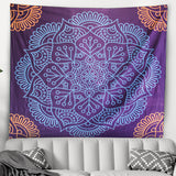 Mandala Tapestry Bohemian Tapestry for Bedroom Boho Indie Hippie Tapestries Aesthetic Vintage Wall Tapestry for Women Men Teenage Girl, Dark Blue Tapestry