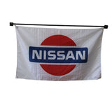 nissan flag Polyester Digital Printing 3x5ft Outdoor Banner with Brass Grommets