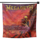 Megadeth  flag 100% Polyester Digital Printing  Outdoor Banner