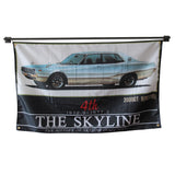 THE SKYLINE flag Polyester Digital Printing 3x5ft Outdoor Banner with Brass Grommets