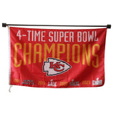 Customized Design 3x5 ft USA NFL Kansas City Chiefs  More Football Rugby All Teams Flag Polyester Flag with Brass Grommets