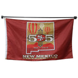 San Francisco 49ers -New Mexico flag Polyester Digital Printing 3x5ft Outdoor Banner with Brass Grommets