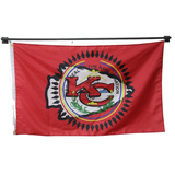 KC-Great Seal Of The Navajo Nation flag Polyester Digital Printing 3x5ft Outdoor Banner with Brass Grommets